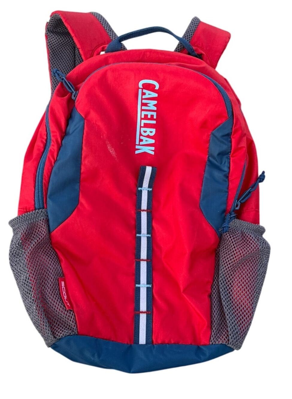 Camelbak Scout Kid's Hydration Backpack - Red/Blue